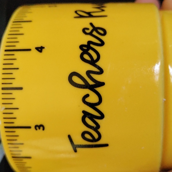 Planter for teacher with faux succulent - Picture 6 of 11